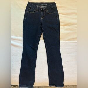 Old Navy Blue Straight Leg Jeans Classic Style